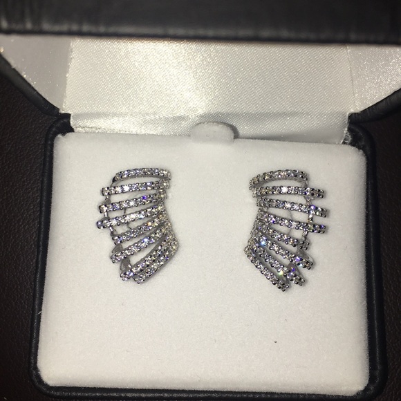 925 Silver Earrings - Picture 2 of 3
